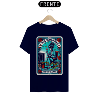Nome do produto True Crime Junkie - Camiseta Preta