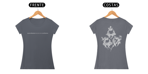 Sacratíssimo, Imaculado, Castíssimo - Babylook Pima