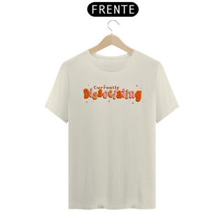 Nome do produto Currently Dissociating - Camiseta Marfim