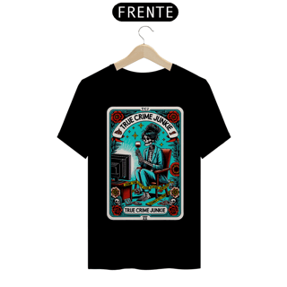 Nome do produto True Crime Junkie - Camiseta Preta