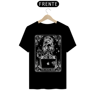 Nome do produto The Boss Babe - Camiseta Preta