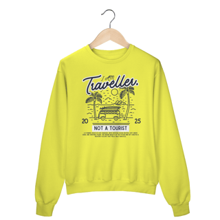 Nome do produto Moletom Iam Traveller, Not a Tourist
