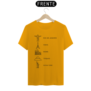 Nome do produto Camiseta Lugares do Mundo Quality