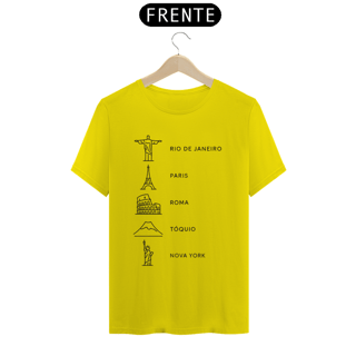 Nome do produto Camiseta Lugares do Mundo Quality