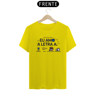 Nome do produto Camiseta a Letra A Quality