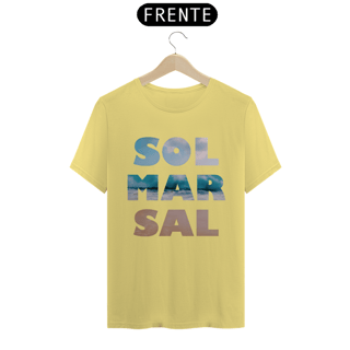 Nome do produto Camiseta Sol, Mar, Sal Estonada