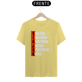 Nome do produto Camiseta Vontade de Viajar Estonada