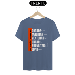 Nome do produto Camiseta Vontade de Viajar Estonada
