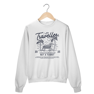 Nome do produto Moletom Iam Traveller, Not a Tourist
