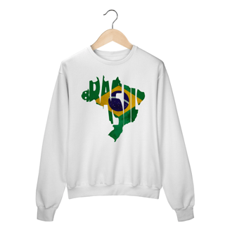 Nome do produto Moletom Brasil Map
