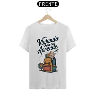 Nome do produto Camiseta Viajando que se Aprende Prime