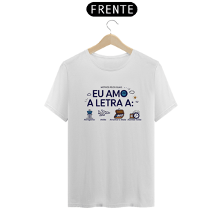 Nome do produto Camiseta a Letra A Quality