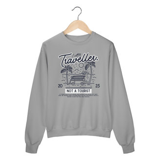 Nome do produto Moletom Iam Traveller, Not a Tourist