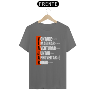 Nome do produto Camiseta Vontade de Viajar Estonada
