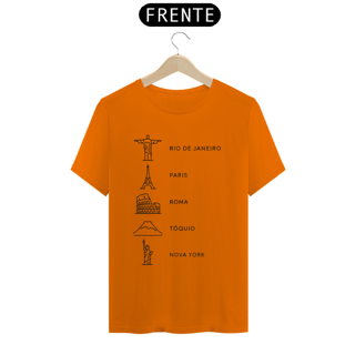Nome do produto Camiseta Lugares do Mundo Quality