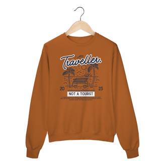 Nome do produto Moletom Iam Traveller, Not a Tourist