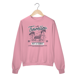 Nome do produto Moletom Iam Traveller, Not a Tourist