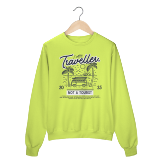 Nome do produto Moletom Iam Traveller, Not a Tourist
