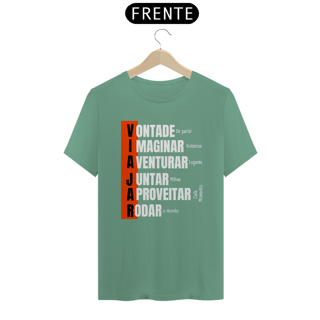Nome do produto Camiseta Vontade de Viajar Estonada
