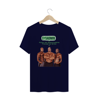 Nome do produto SysAdmin Gang T-Shirt Plus Size