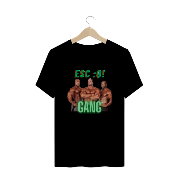 ESC :Q! GANG T-Shirt Plus Size