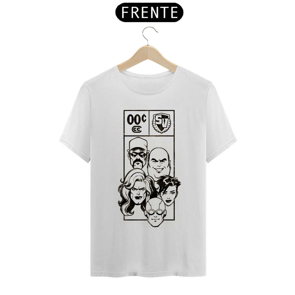 Nome do produto: Camisa Selo P&B