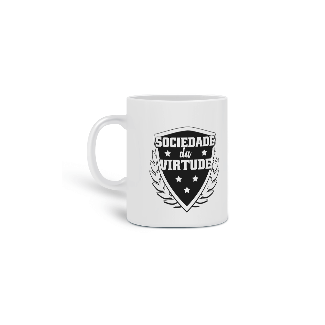 Caneca Sociedade da Virtude PeB