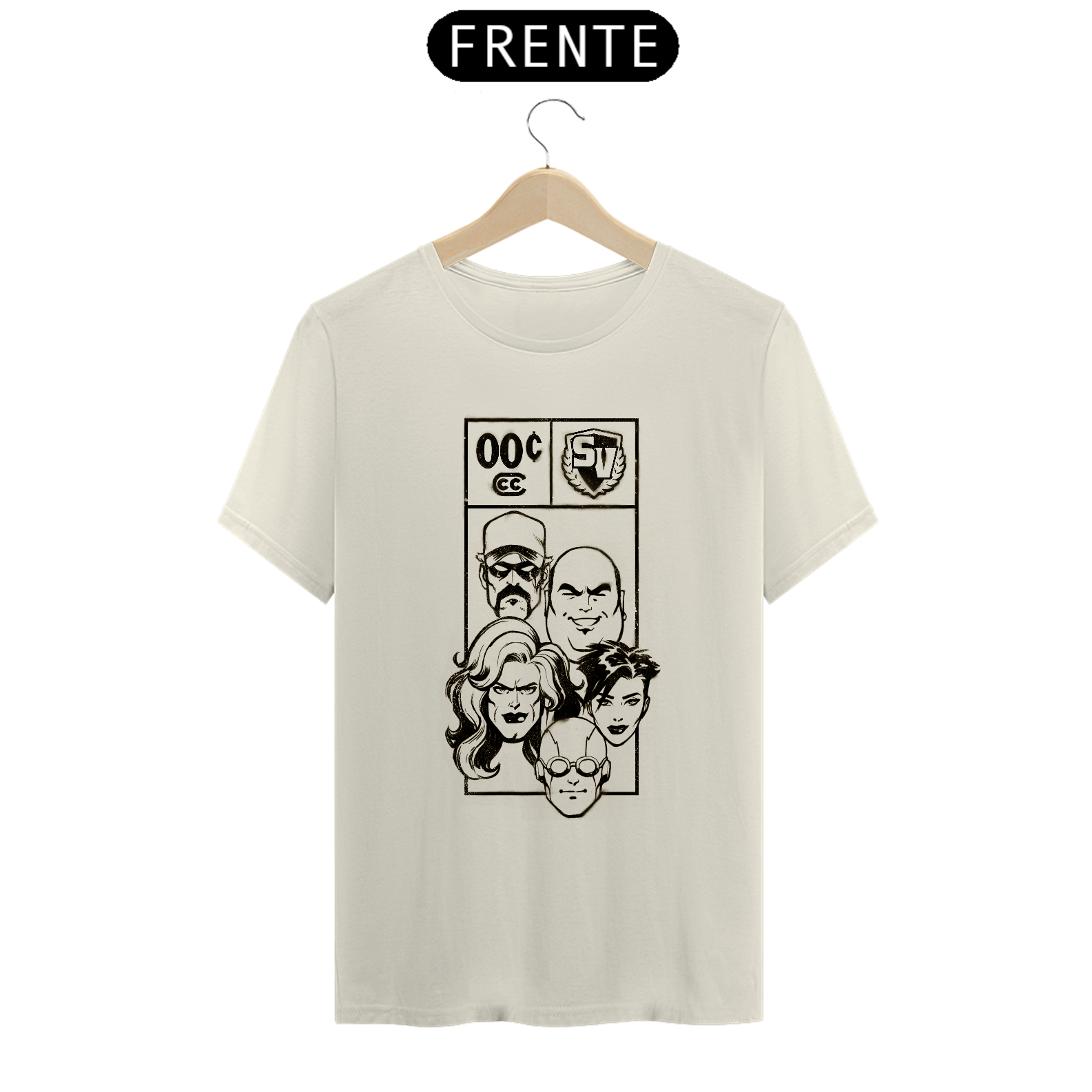 Camisa Selo Quadrinho