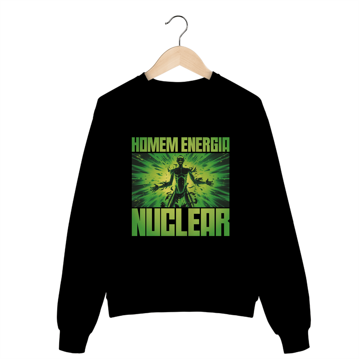 Nome do produto: Moletom Homem Energia Nuclear