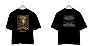 Nome do produto Queen Nzinga - Frente e Costas