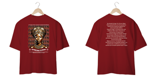 Nome do produto Queen Nzinga - Frente e Costas