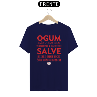 Nome do produto CAMISETA FRASES OGUM