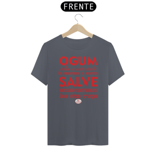 Nome do produto CAMISETA FRASES OGUM
