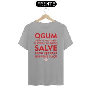 Nome do produto CAMISETA FRASES OGUM