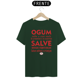Nome do produto CAMISETA FRASES OGUM