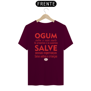 Nome do produto CAMISETA FRASES OGUM