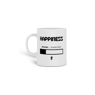 Nome do produto Caneca | Reading... Happiness
