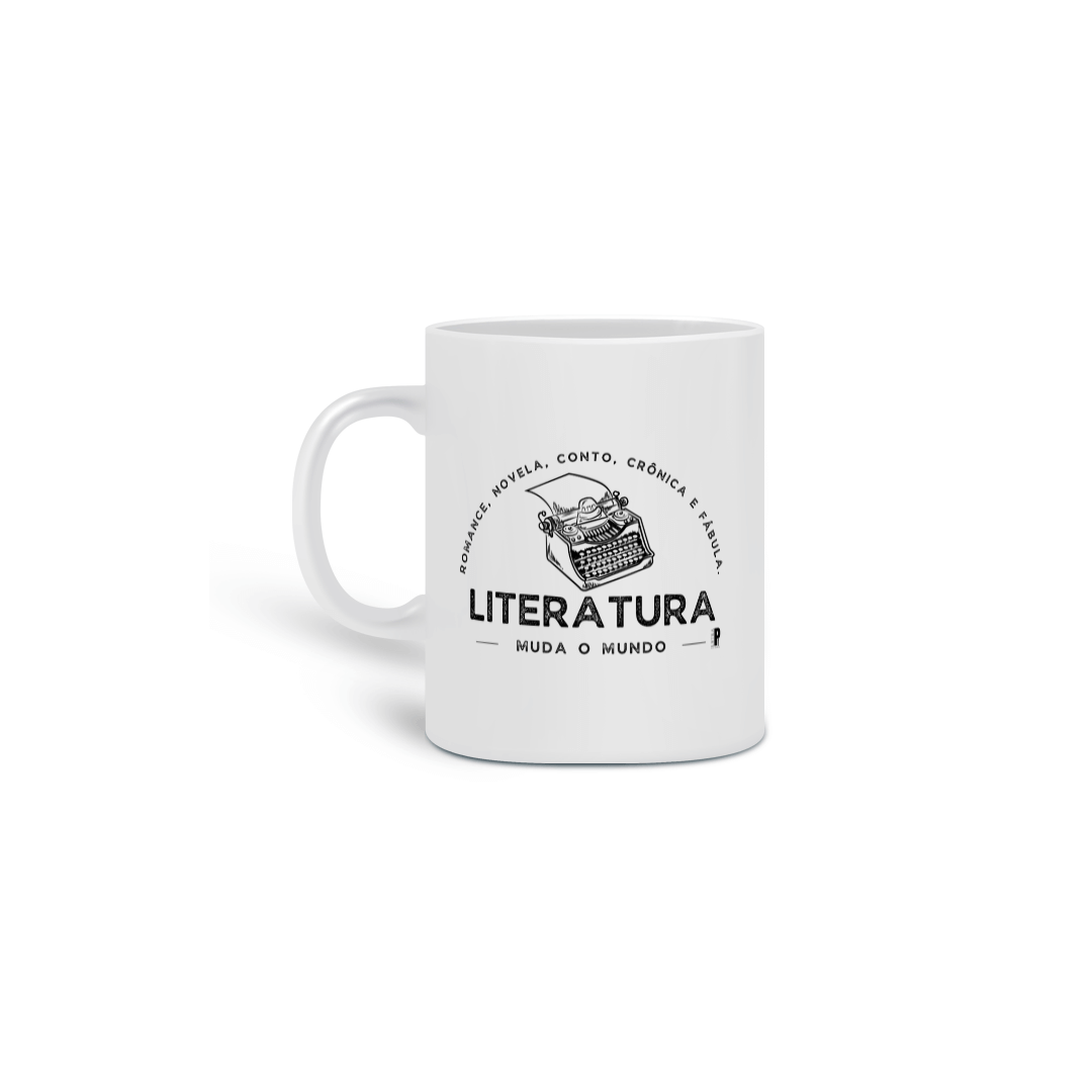 Nome do produto: Caneca | Literatura muda o mundo