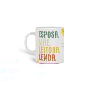 Nome do produtoEsposa, Mãe, Leitora, Lenda