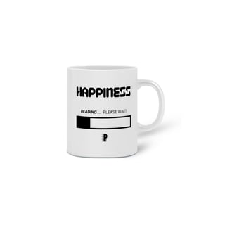 Nome do produto Caneca | Reading... Happiness