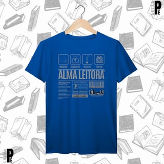 Nome do produtoCamiseta Masculina \ Unissex | Alma Leitora