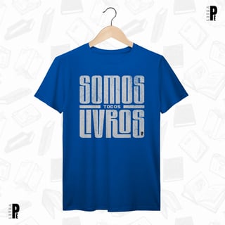 Nome do produtoCamiseta Masculina \ Unissex | Somos todos livros