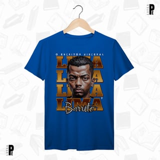 Nome do produtoCamiseta Masculina \ Unissex | Escritor Visceral - Lima Barreto