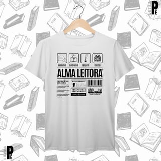 Nome do produtoCamiseta Masculina \ Unissex | Alma Leitora