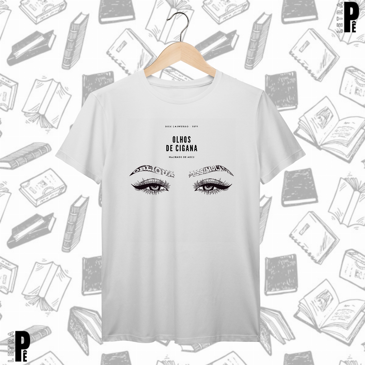 Nome do produto: Camiseta Masculina \\ Unissex | Olhos de Cigana