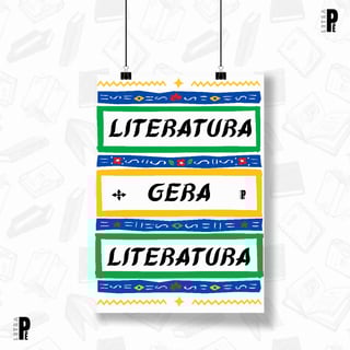 Nome do produtoPoster Literatura gera Literatura