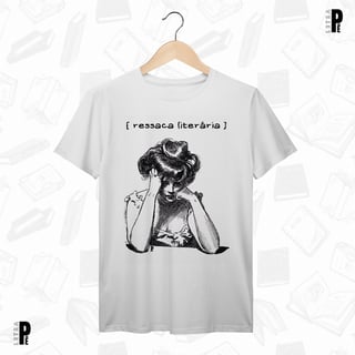 Nome do produtoCamiseta Masculina \ Unissex | Ressaca Literária