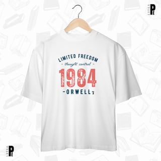 Nome do produtoCamiseta Oversized | 1984 - Limited Freedom - George Orwell