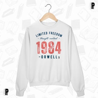 Nome do produtoMoletom | 1984 - Limited Freedom - George Orwell