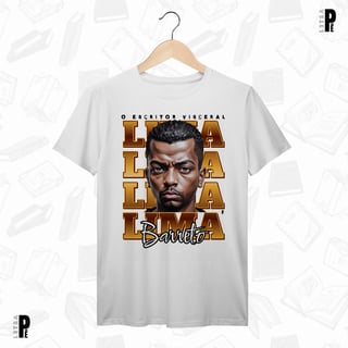 Nome do produtoCamiseta Masculina \ Unissex | Escritor Visceral - Lima Barreto